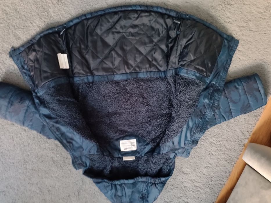 Kurtka zimowa coccodrillo z dinozaurami