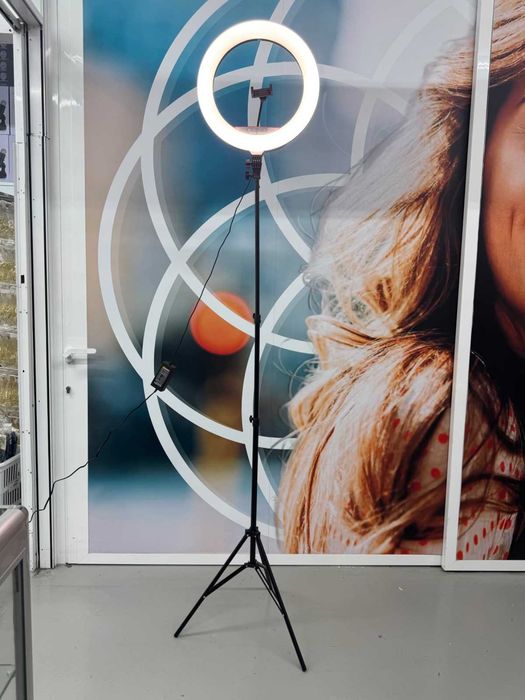 Ring Light Profissional 44CM de Diâmetro/18 Polegadas Completas
