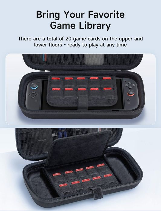 Кейс JSAUX  MegaCarry для Nintendo Switch 2