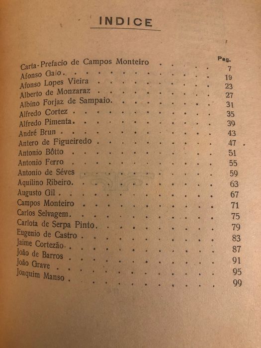 Afonso Lopes Vieira/ Mario Saa / Joaquim Leitão/ Silva Tavares