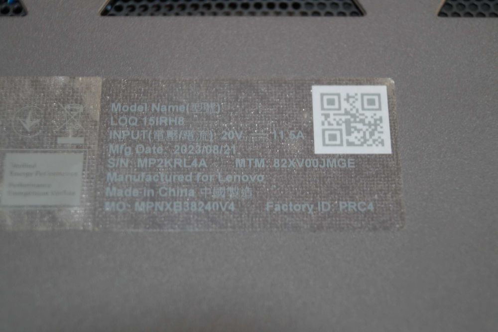 ГАРАНТІЯ Lenovo LOQ (2К 165Гц/Core i7-13620H/RAM 16ГБ/SSD 512ГБ/RTX 4060 8ГБ)TVOYO