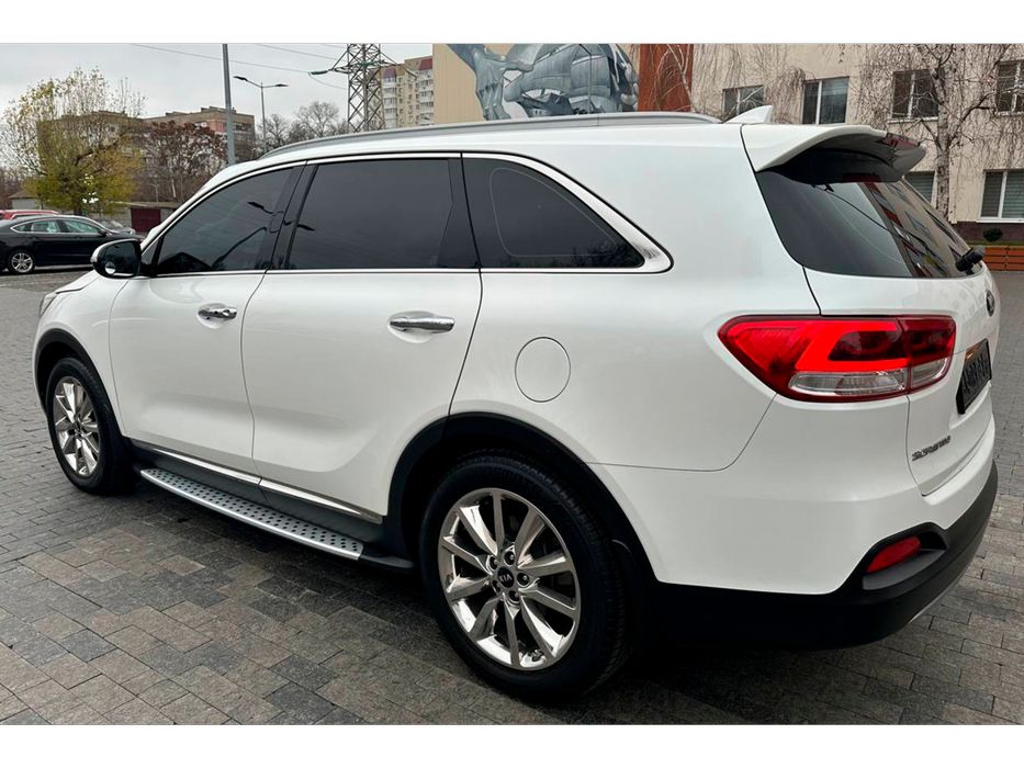 Kia Sorento 2015+ Боковые пороги