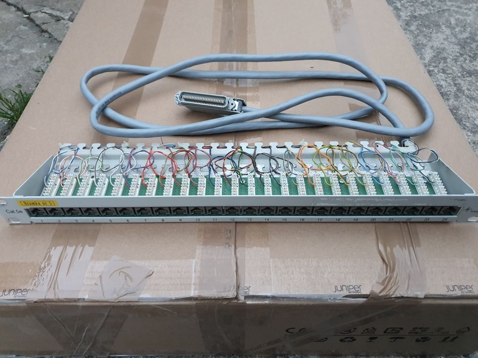 Amphenol złącze patchpanel przewód centrala telefoniczna