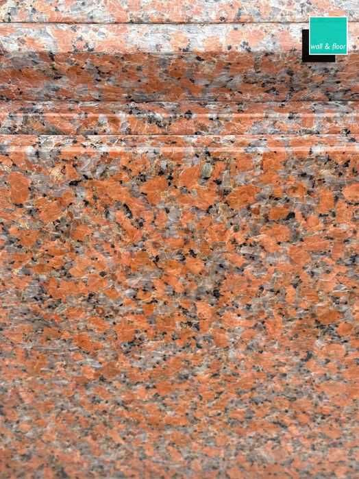 Schody z granitu Maple Red stopnie i podstopnice wysoka jakość