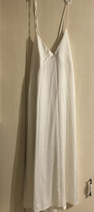 Плаття комбінація у молочному кольорі, розмір Л, фіксується завязками