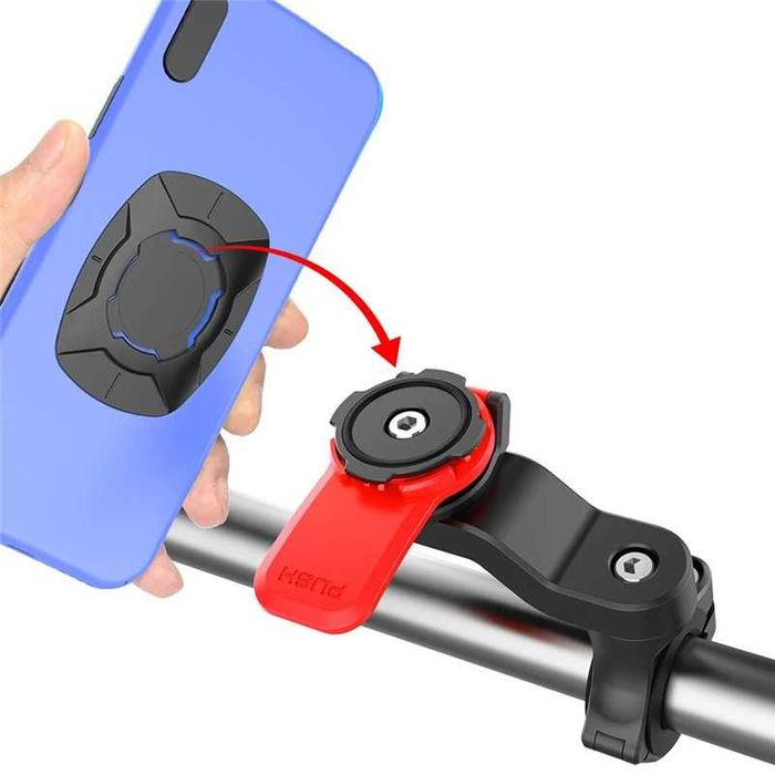 Suporte Telemóvel - Sistema Quad Lock.