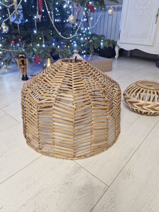 Klosz ratanowe duży