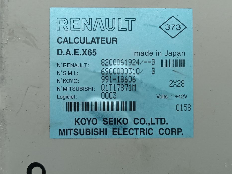 Centralina Direção assistida - RENAULT CLIO II (BB_, CB_) | 98 -