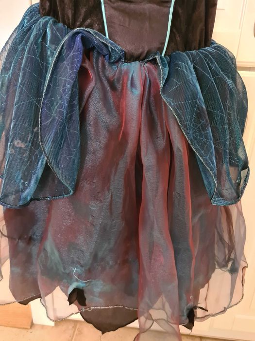 Halloween, strój, kostium, przebranie czarownica 140 cm