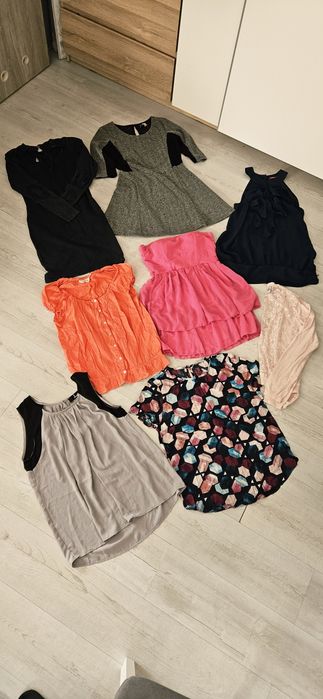 Zestaw sukienki bluzki rozmiar M-L