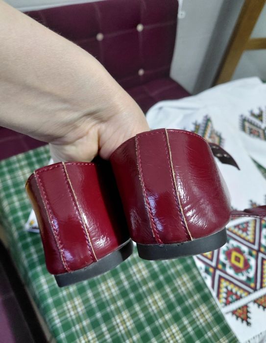 Балетки. Туфлі для вишиванки жіночі.