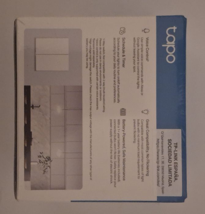 Interruptor Inteligente TP-LINK Tapo S220