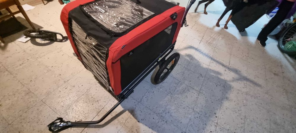 Atrelado/reboque animais para bicicleta