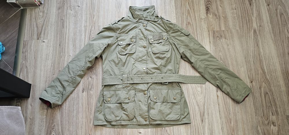 Barbour damska kurtka rozmiar 38 wymiary na zdjęciach