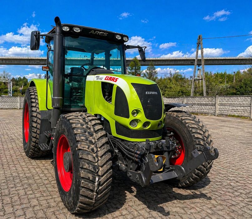 Claas 697ATZ  Ares 697ATZ Tur Tuz Walek przedni tyl ramiona klimatyzacja 4x4
