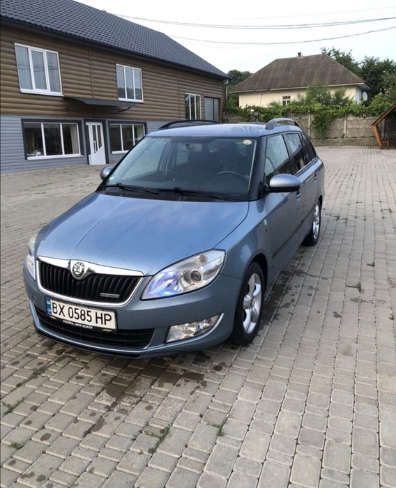 Skoda Fabia 2, рестайлінг, дизель