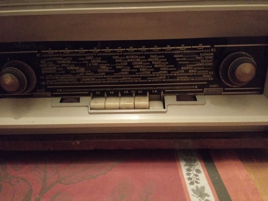 Radio gira discis grande Philips