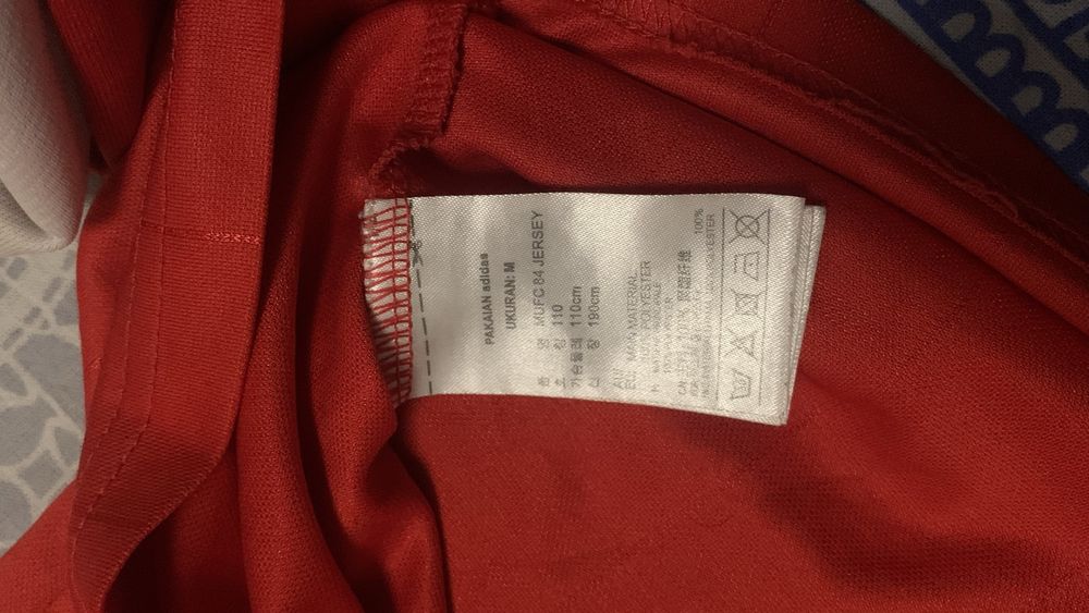 Оригинальная Форма Манчестер Юнайтед Сезона  1987/1988 Красного Цвета