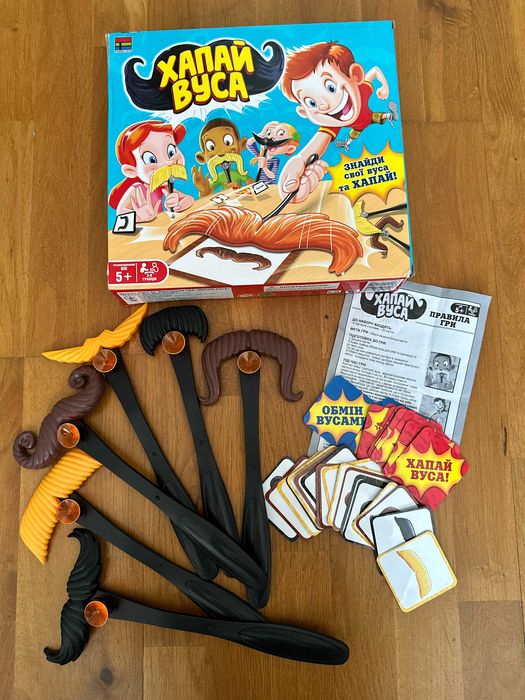 Настільні розвиваючи ігри Хапай вуса, Twisty (DJECO), Чарівнв кристали