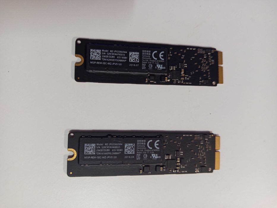 2 SSD para MacBook 256GB