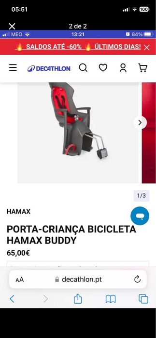 Cadeira de passeio para bicicleta