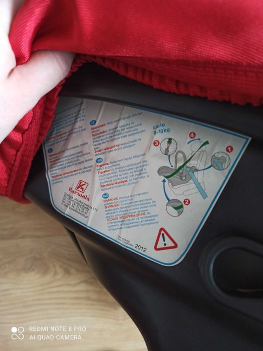 fotelik nosidełko mikrus