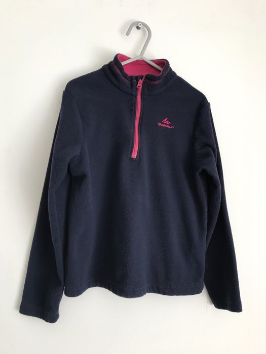 polar turystyczny fleece MH100 Quechua Decathlon 7/8 lat 123-130 cm
