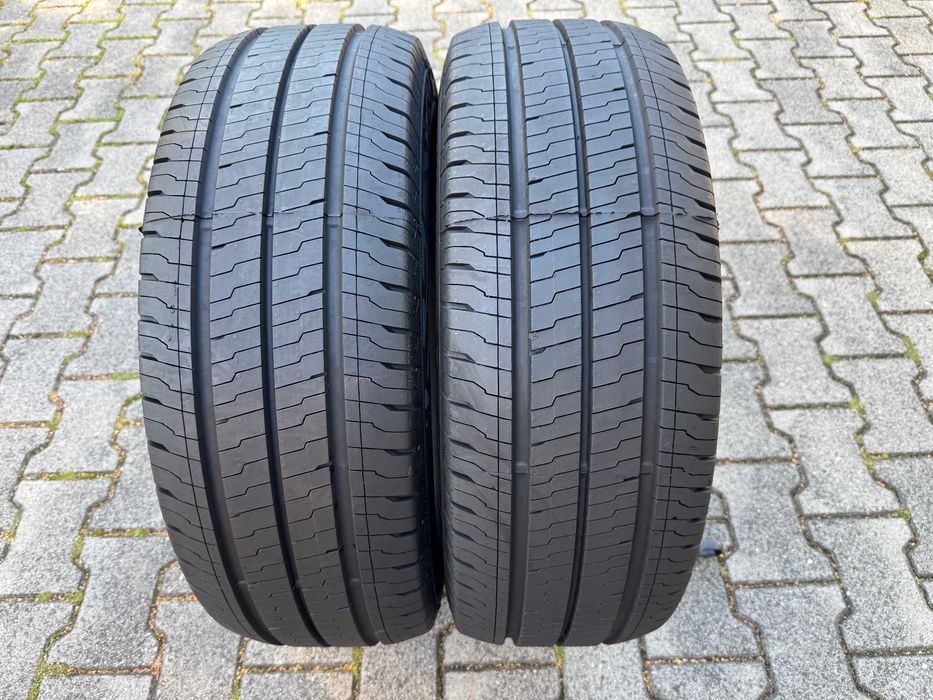 2x jak Nowe opony letnie 235/65r16C CONTINENTAL VanContact Eco (8mm 2026r)