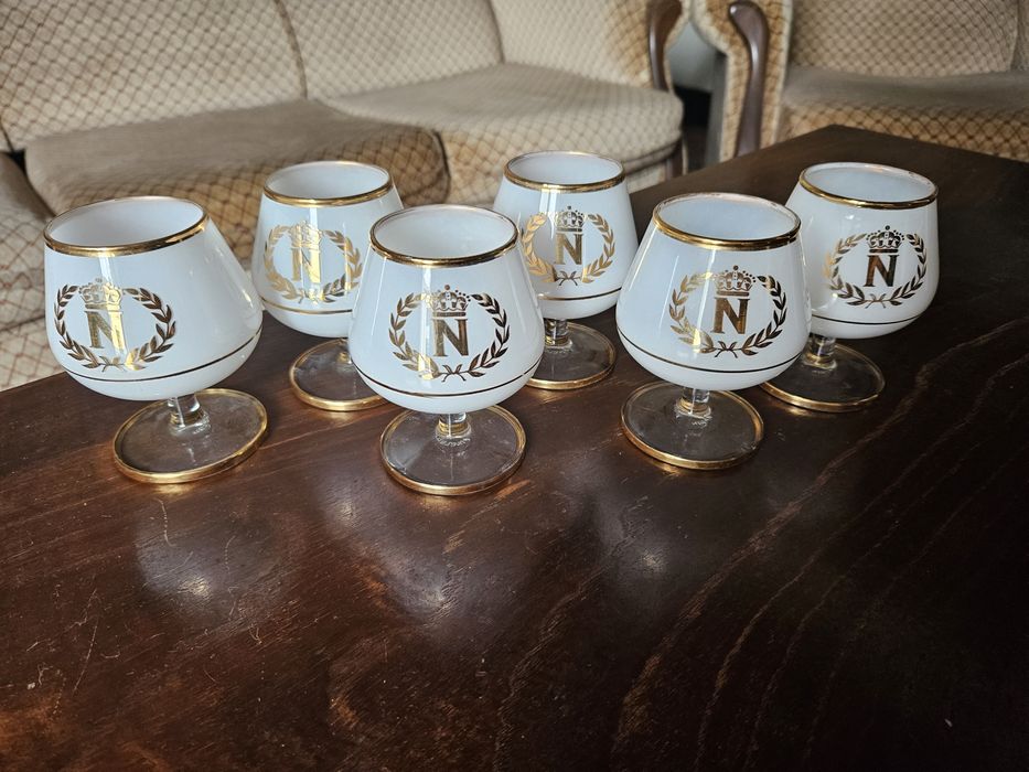 Conjunto de Copos Napoleon Cognac