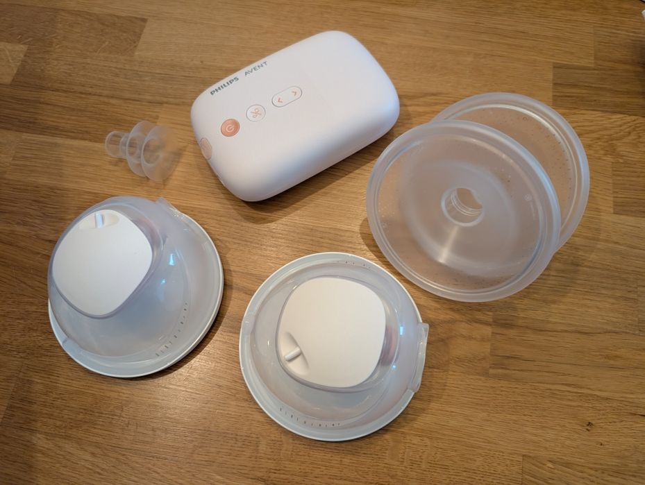 PHILIPS Avent podwójny laktator HandsFree, samonośny