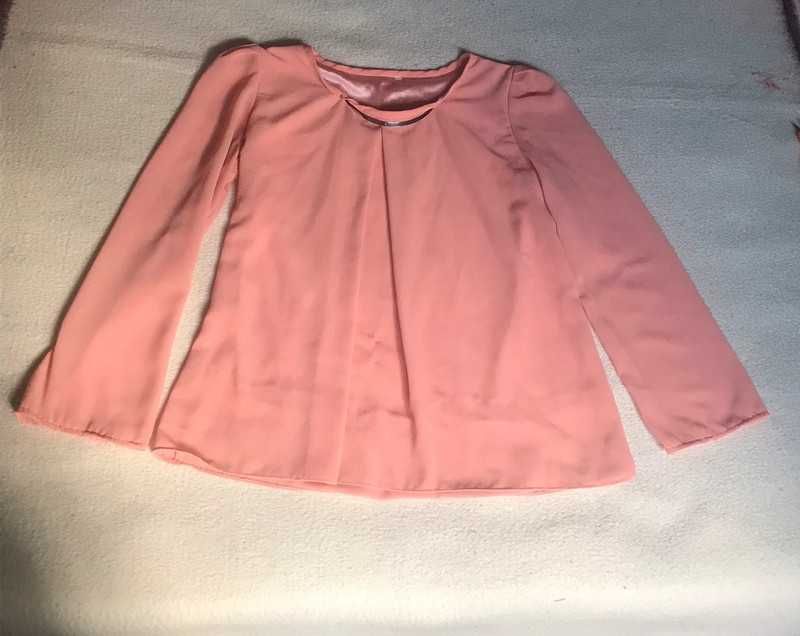Blusa rosa/salmão