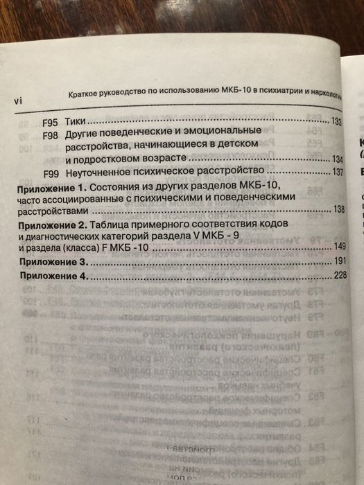 Краткое руководство мкб-10 в психиатрии и наркологии