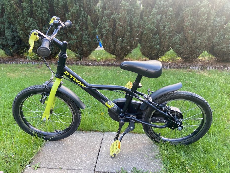 Rower dziecięcy btwin dark hero 500 Decathlon + kask gratis