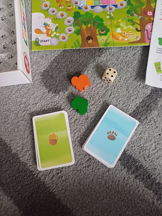 Leśny bal Gra logopedyczne Kapitan nauka