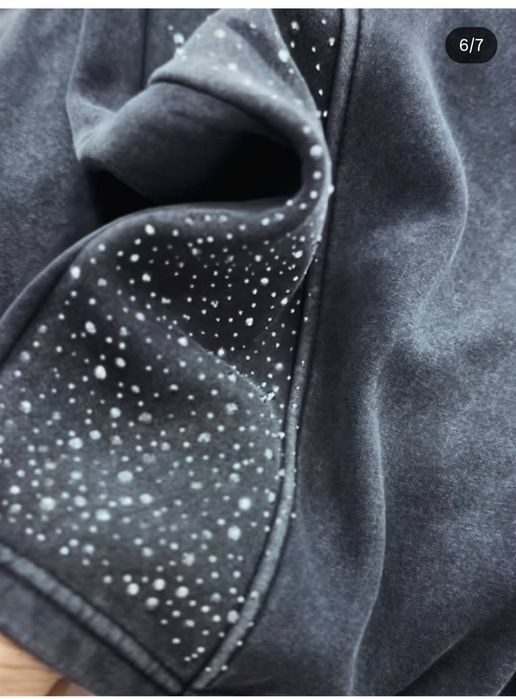 Теплі багі на хутрі з камінчиками