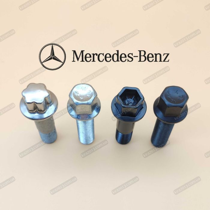 Колёсные болты М14х1.5 Mercedes. Болты Мерседес под оригинальные диски
