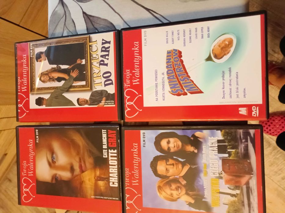 Filmy DVD "Twoja Walentynka" 4 krążki