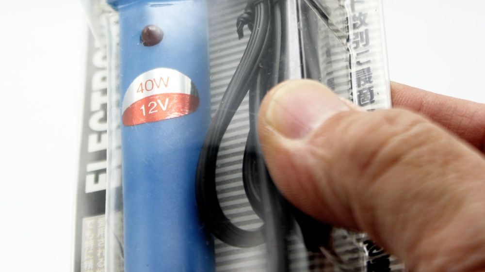 Ferro Soldar 12 Volts Japonês NOVO ESTREAR automóveis barcos caravanas