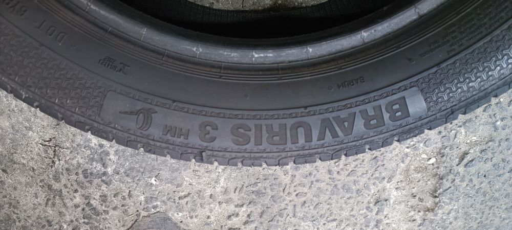 185/55 R15 82H Barum Bravuris 3 HM Шини б/у літо Склад резини Київ
