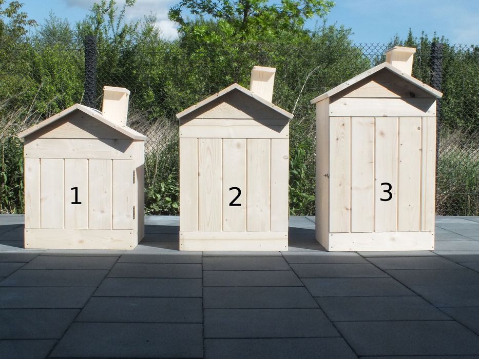 Wędzarnia Drewniana Ogrodowa Komora Dymnik L