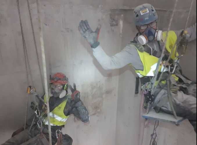 Prace na wysokości, usługi wysokościowe, alpinista