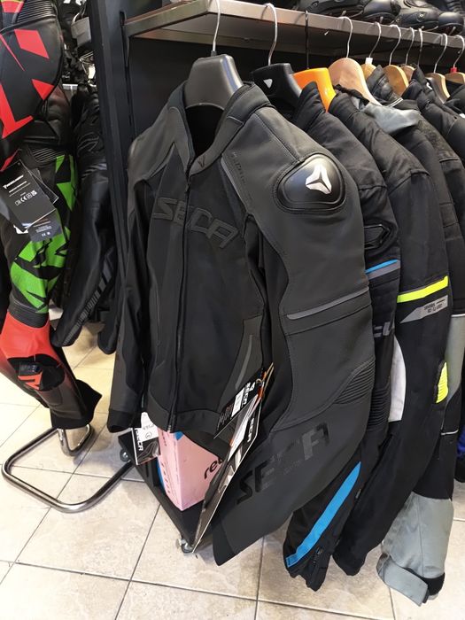 Kurtka motocyklowa skórzana SECA HOOLIGAN AIR  roz 52