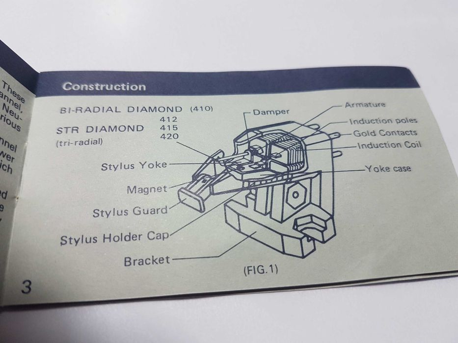 ACUTEX 312 III STR Stereo Phono Cartridge64309885310211123