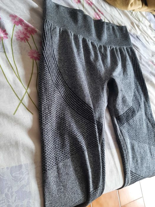 Calças de esporto cinzenta