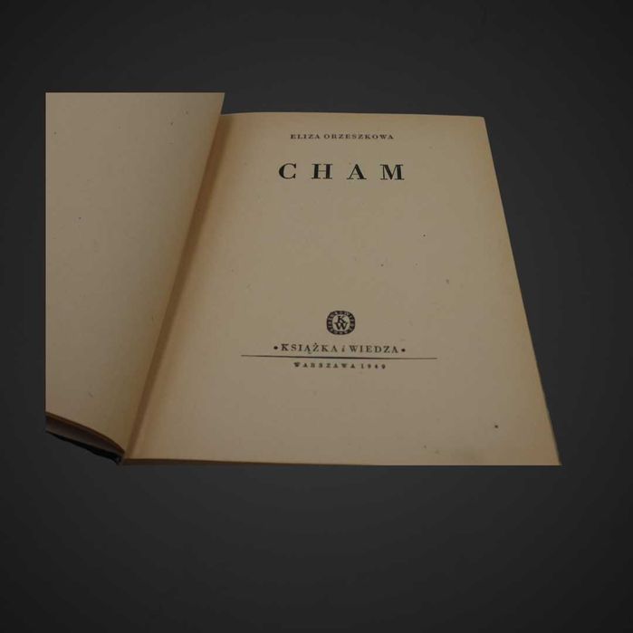 Cham - Eliza Orzeszkowa 1949 r J4/120927