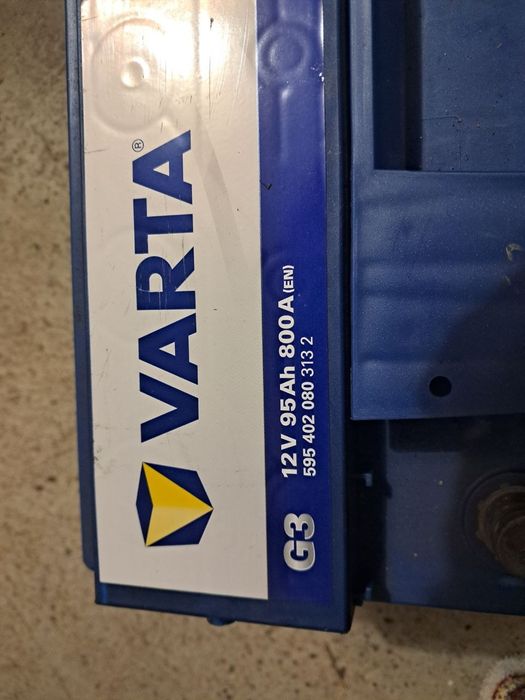 Продам акумулятор б/у привезений з Німеччини 2021 року 95ah ціна 3000г