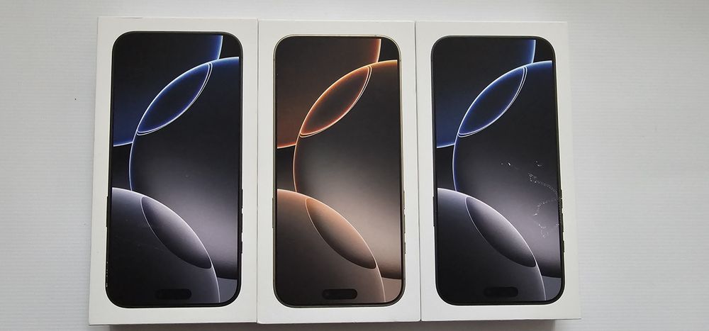 NOWY  IPhone 16 pro max 256gb Black, Wawa