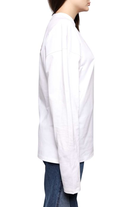 Лонгслів Jacquemus Pavane Logo Long Sleeve T-Shirt White