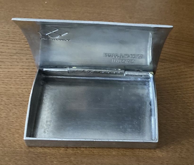 Caixa em estanho De Campos nova