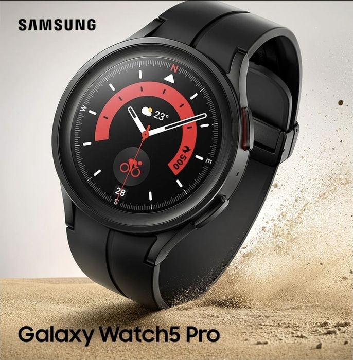 Samsung Galaxy Watch 5 Pro 45mm (wifi) nowy, gwarancja, titanium black